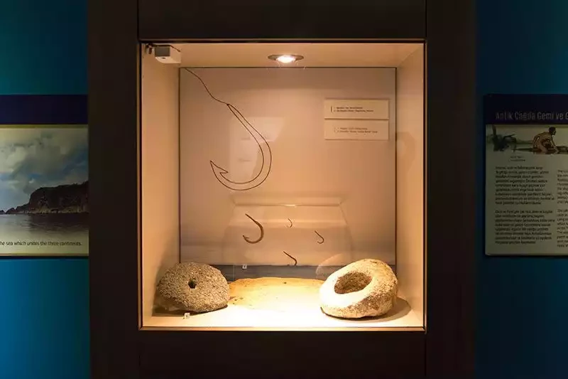 Antalya alanya arkeoloji muzesi olta
