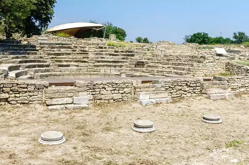 Truva antik kenti meclis toplantisi