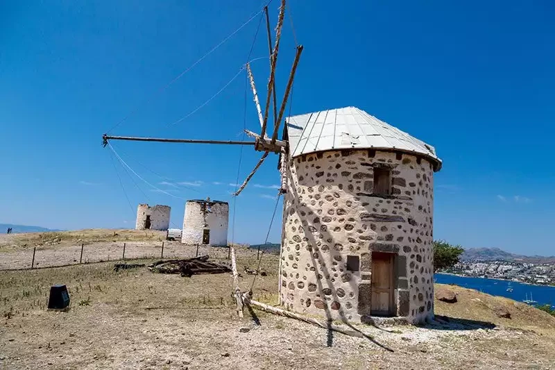Bodrum yel degirmenleri gezi yazisi