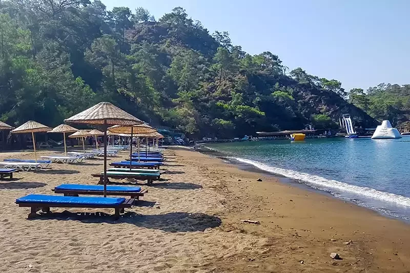 Fethiye gunluklu koyu plaji