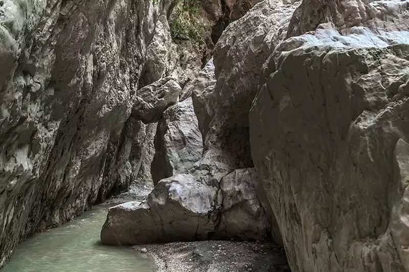 Saklikent milli parki likya depremi
