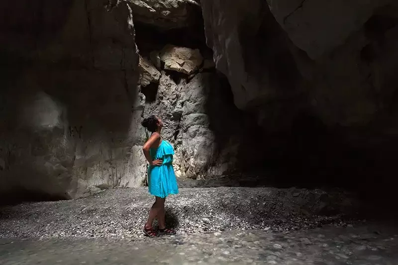 Saklikent milli parki model