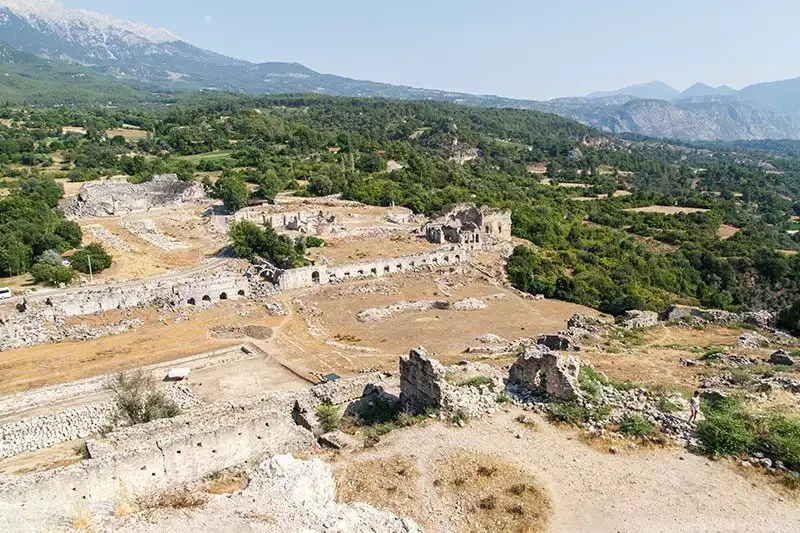 Tlos antik kenti stadyum