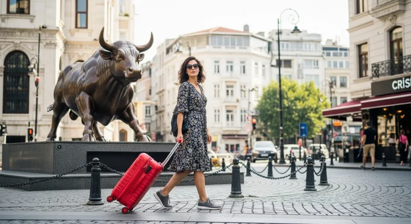 Istanbul kadikoy boga heykeli