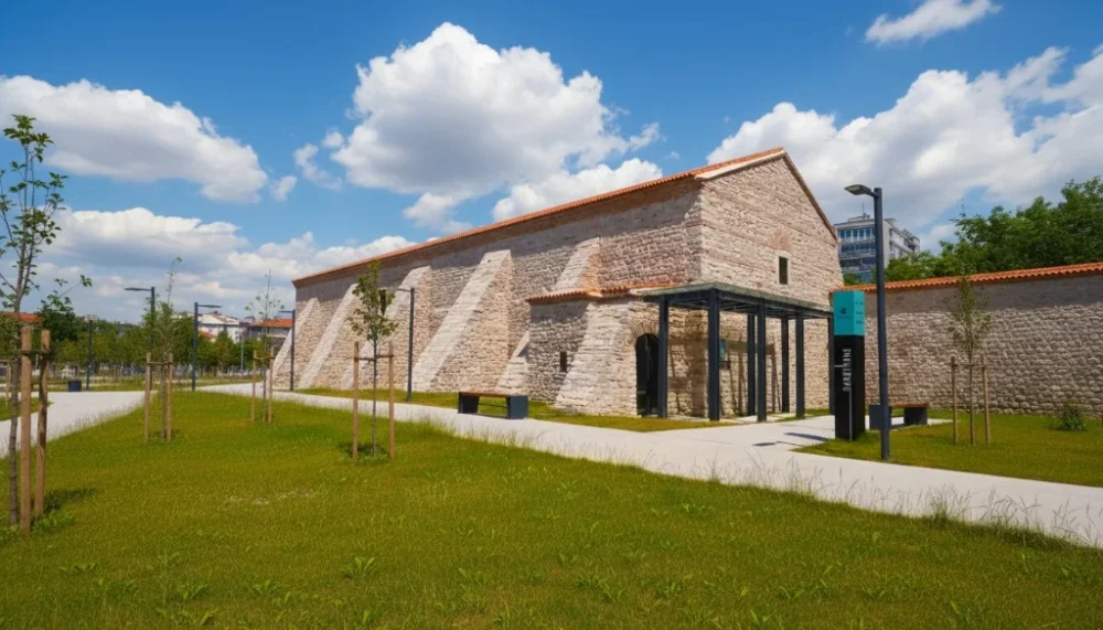 Baruthane millet bahcesi ibb miras muzesi dis gorunum