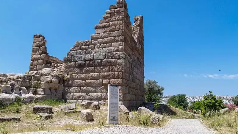 Bodrum myndos kapisi yuruyus yolu