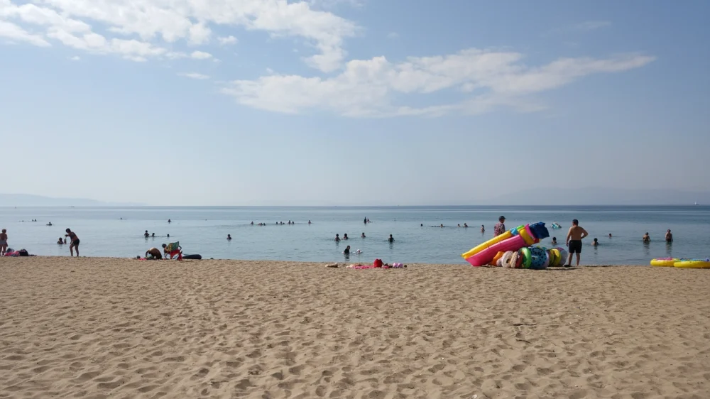 Gumuldur orman kampi plaji