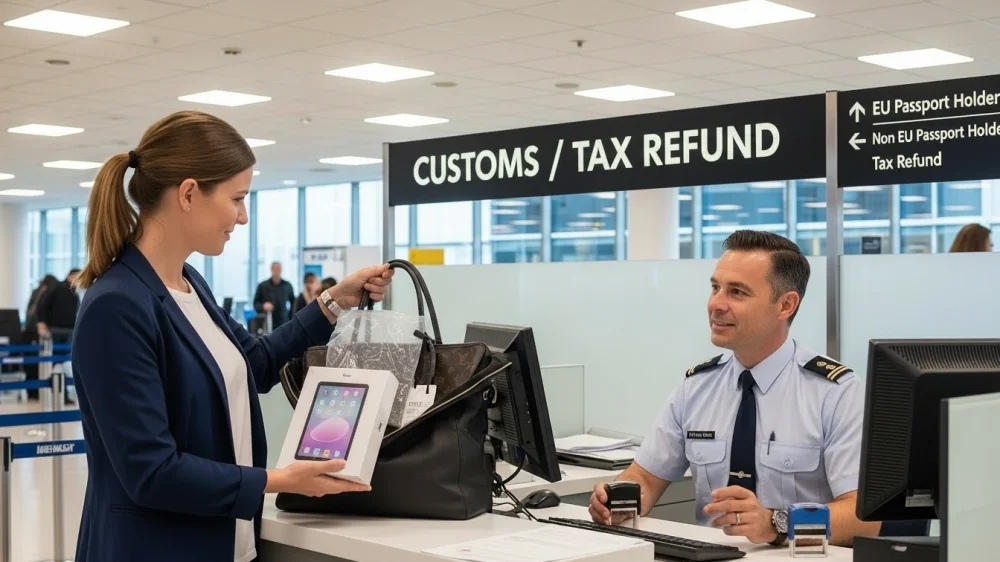 Havalimani gumruk tax refund ofisi