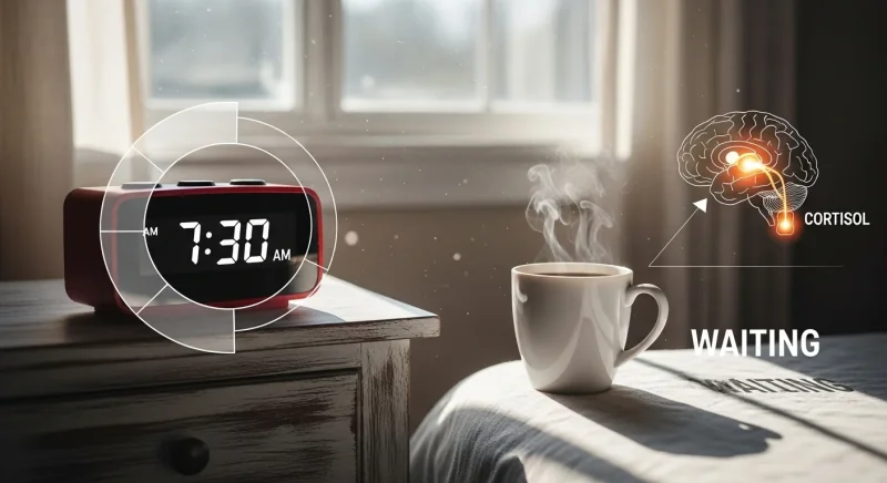 Healthy morning routine coffee after 90 minutes