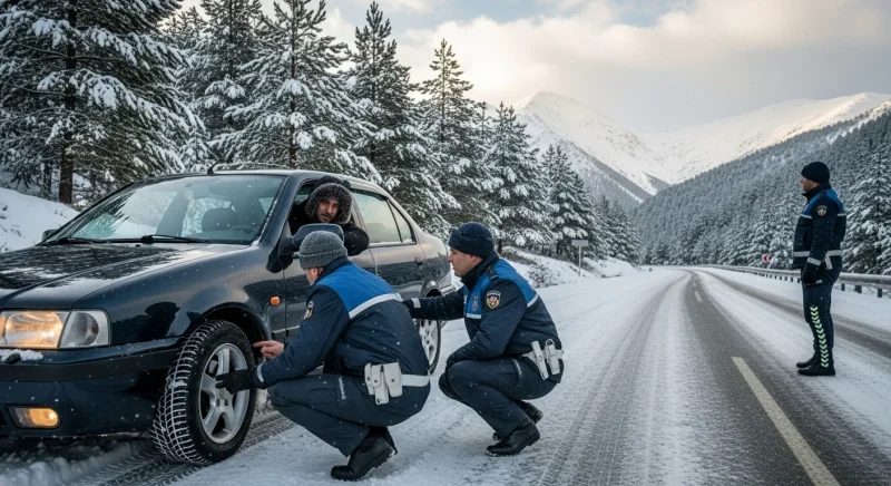 Kartalkaya road tire chain