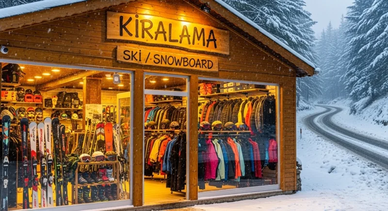 Kartalkaya ski rental shop