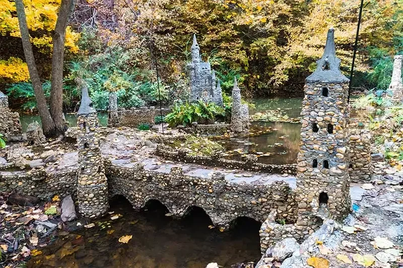 Calhoun rock garden hiking trail