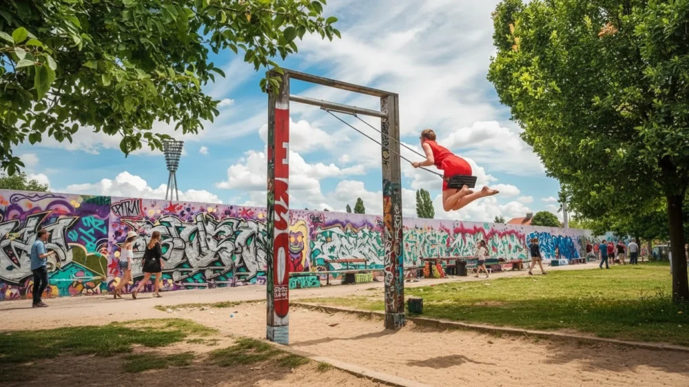 Dark tourism the berlin wall germany
