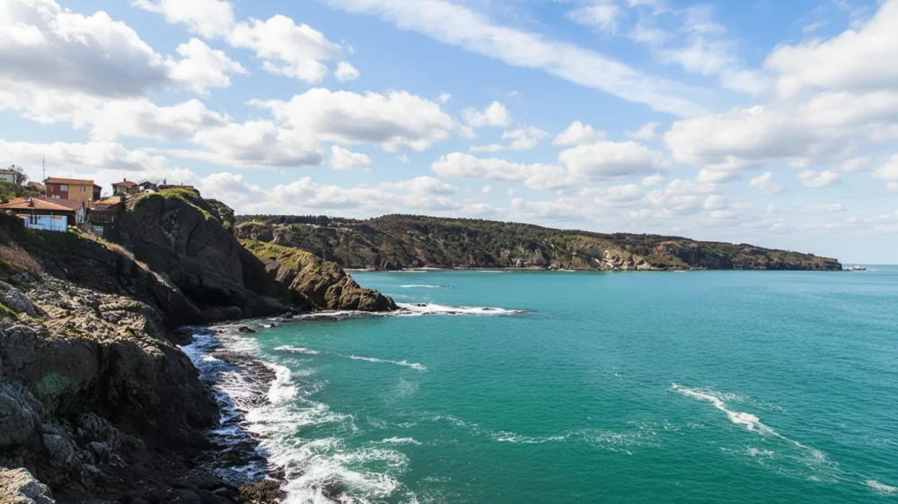 Garipce koyu plajlari karadeniz
