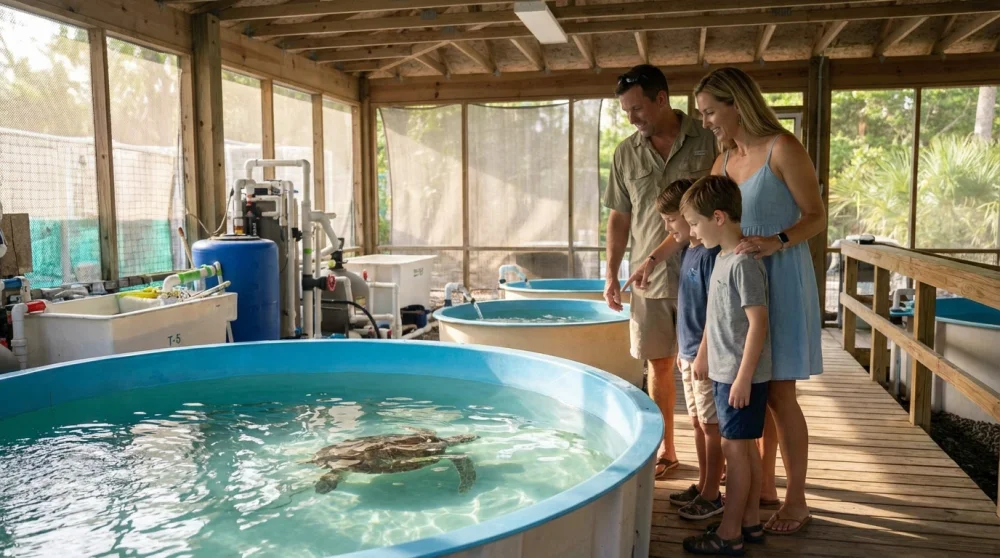 Georgia sea turtle center attractions