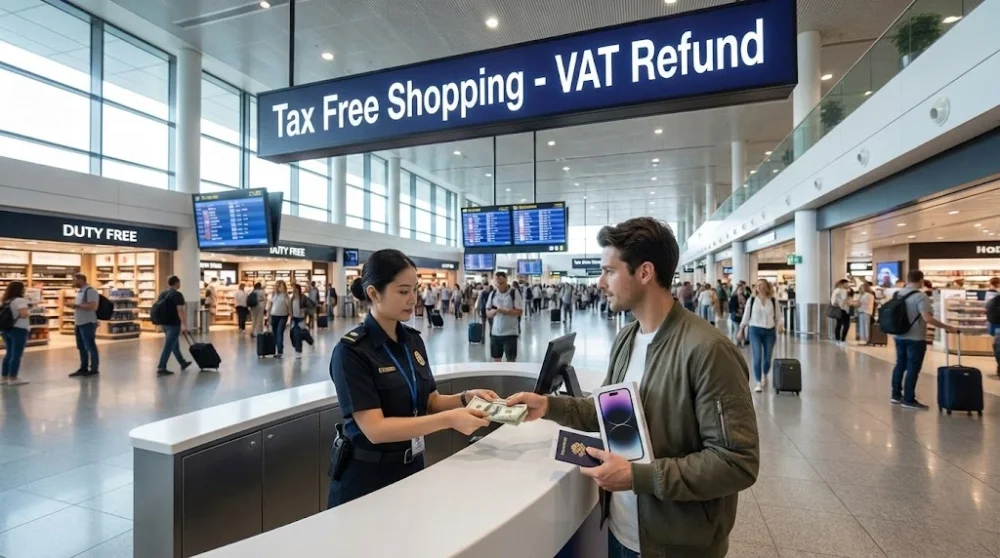 Havaalani tax free ofisi vergi iadesi