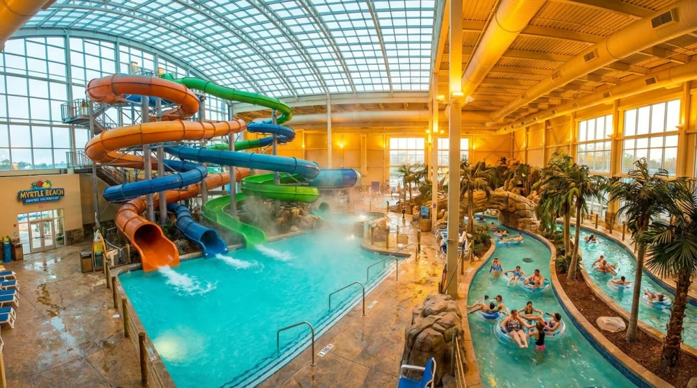Heated indoor water parks myrtle beach