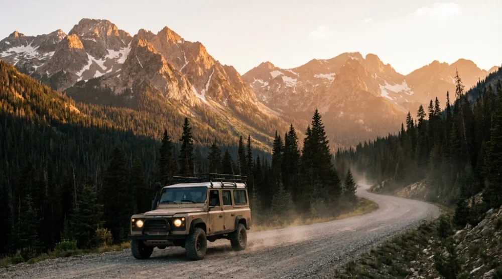 Idaho hot springs road trip scenic drive