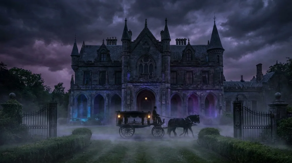 Magic kingdom rides attractions haunted mansion