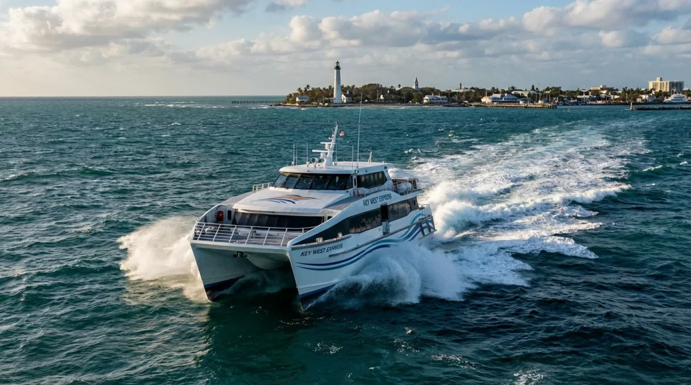 Miami key west travel ferry