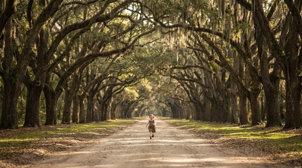 Savannah with kids wormsloe historic site