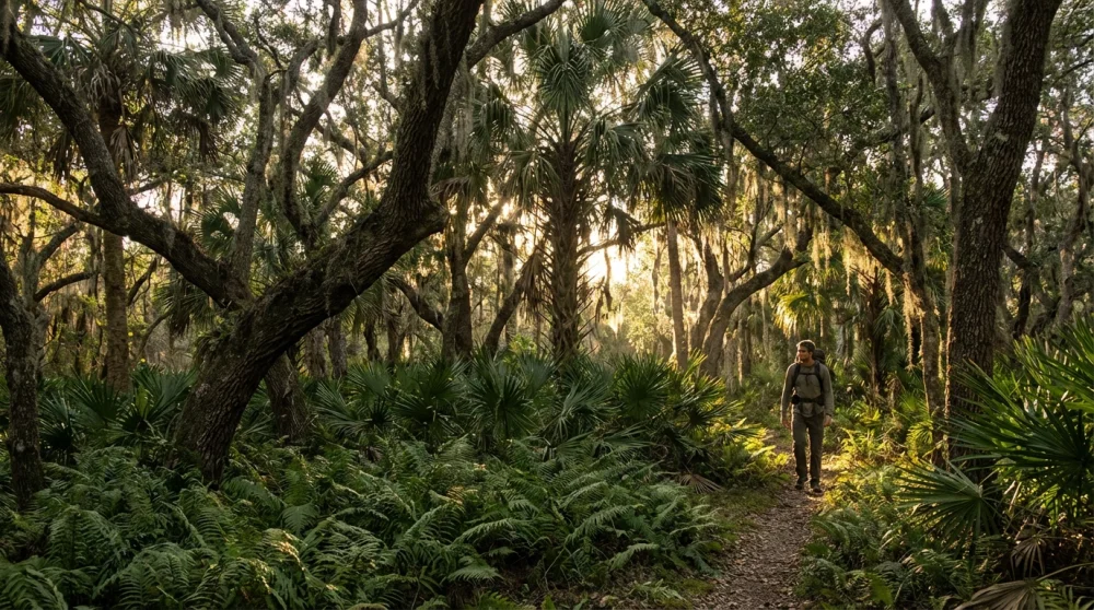 Wormsloe historic site savannah hiking trails nature