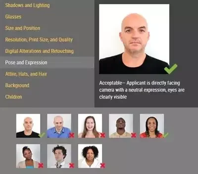 Abd vizesi fotograf ornekleri