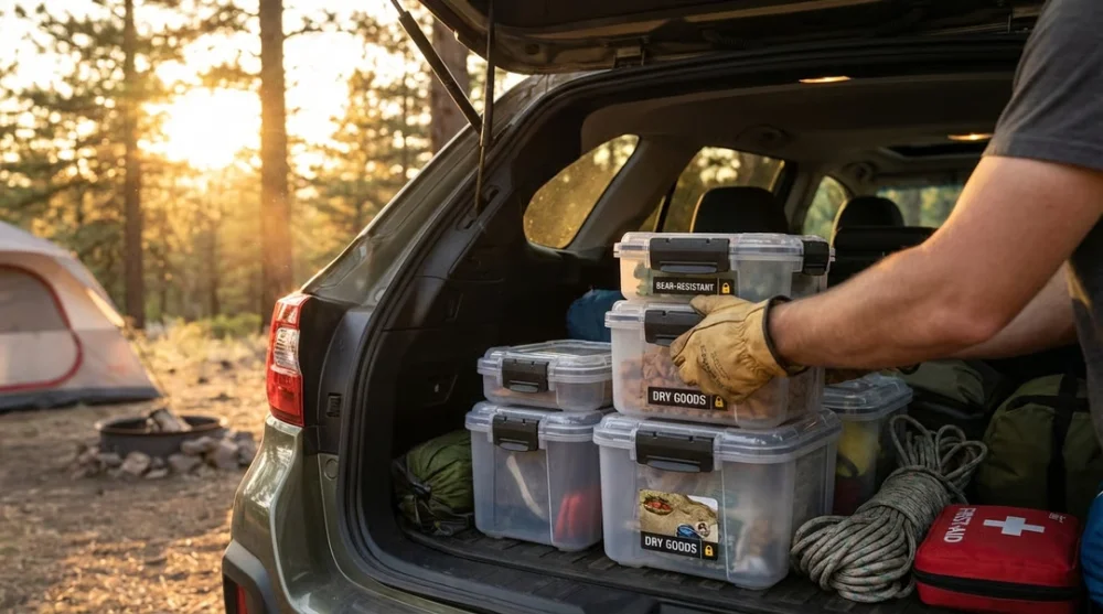 Aracta yiyecek saklama yontemleri