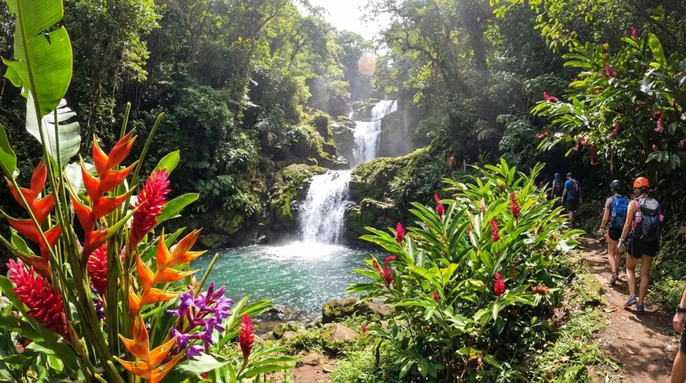Big island hawaii waterfalls hiking