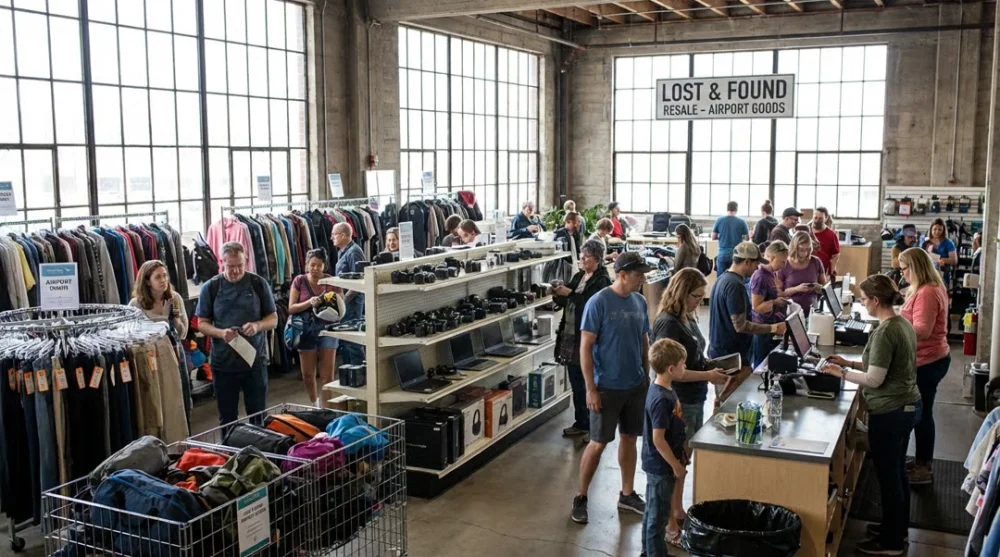 Buying unclaimed suitcases