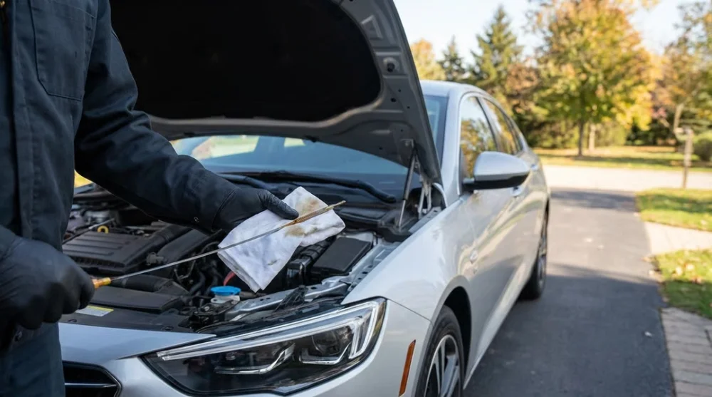 Car maintenance checklist fluids