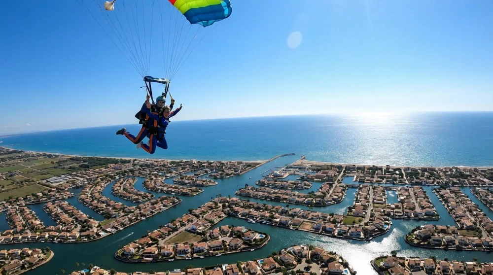 Cheapest skydiving destinations empuriabrava spain