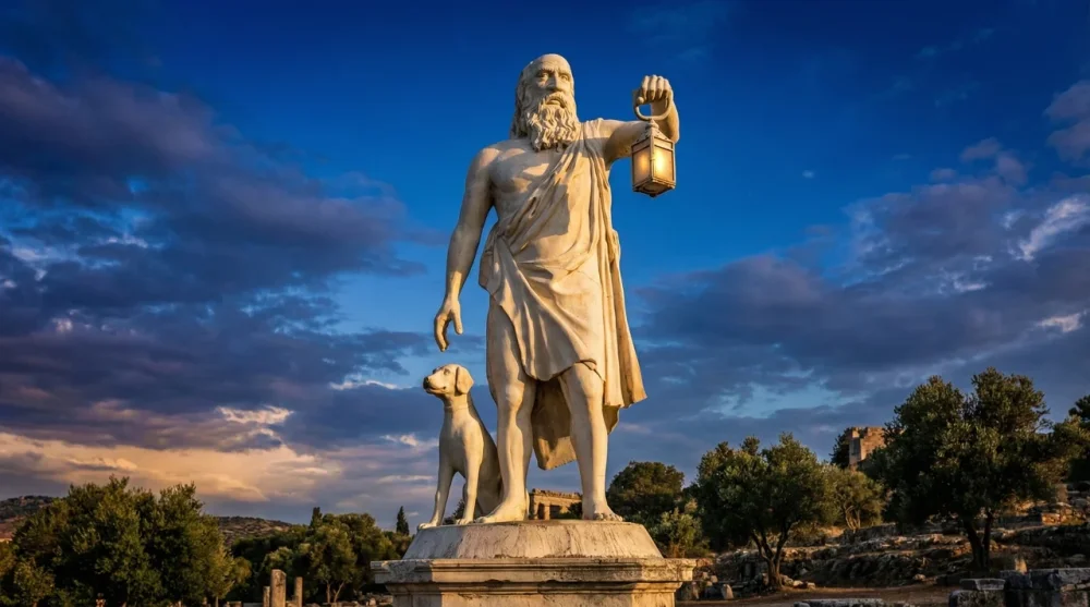 Sinoplu Diyojen: Fıçıdaki Filozof ve Meşhur Heykeli