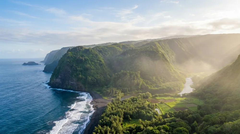Hiilawe falls waipio valley viewpoints