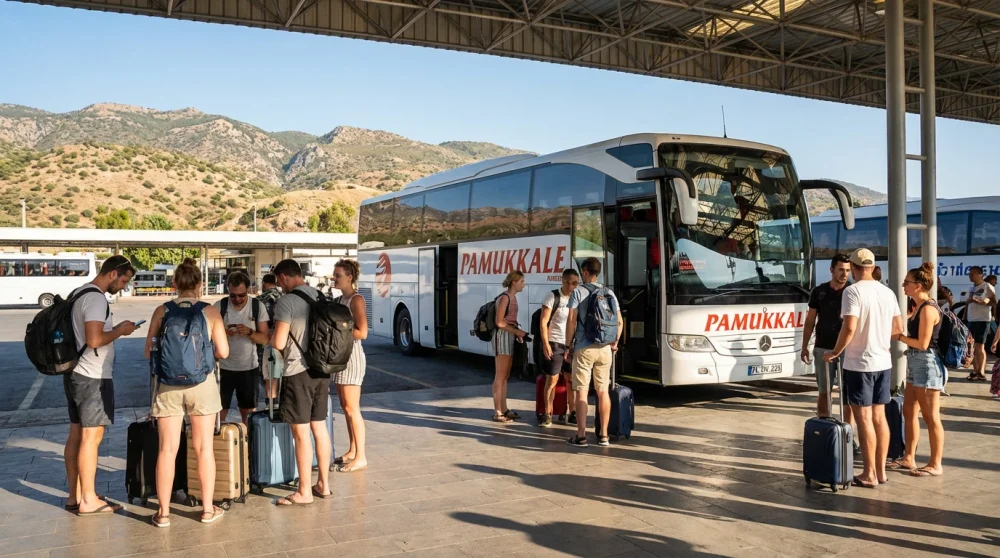 How to get to kas turkey public bus