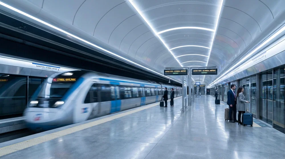 Istanbul havalimani metro ulasim