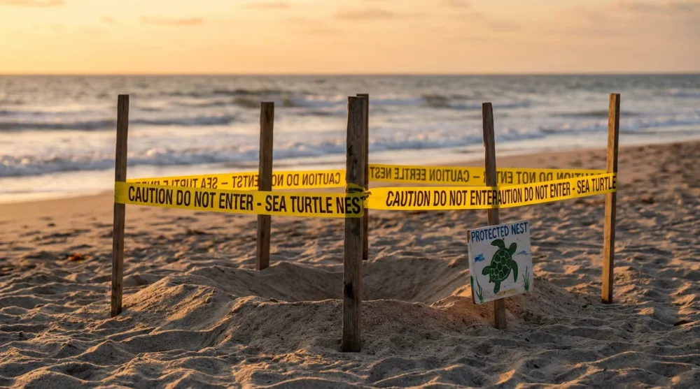 Loggerhead sea turtle nesting season florida