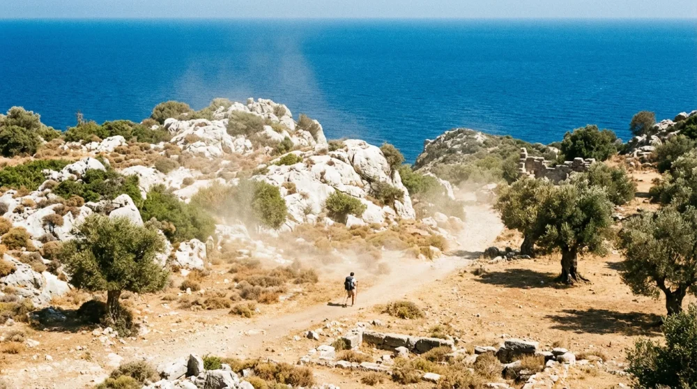 Lycian way hiking kaputas kas best time