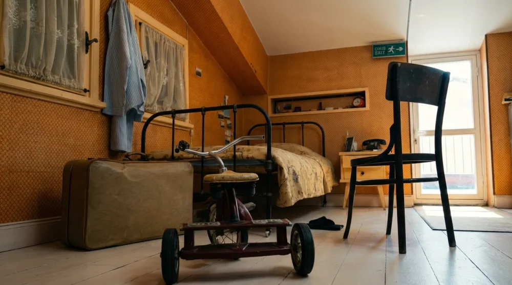 Masumiyet muzesi odasi