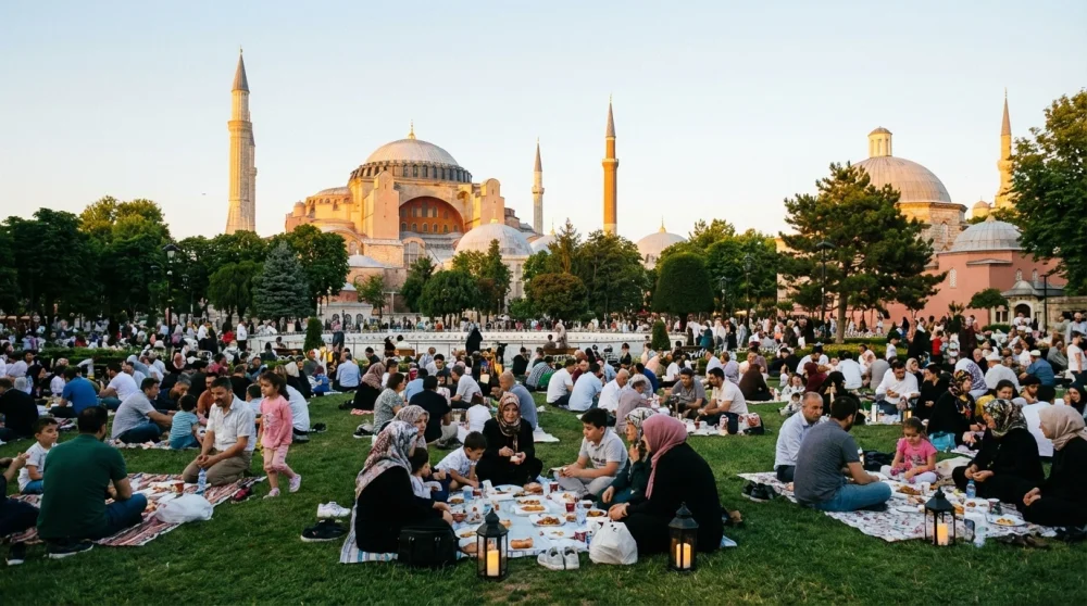 Ramadan in turkey iftar in sultanahmet