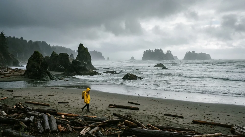 Ruby beach hiking trail access