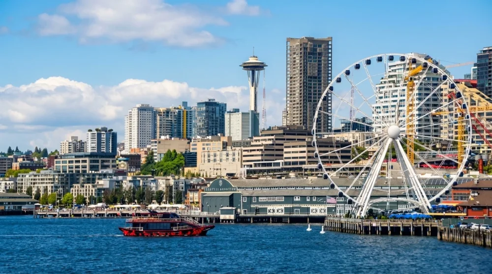 Seattle great wheel visiting