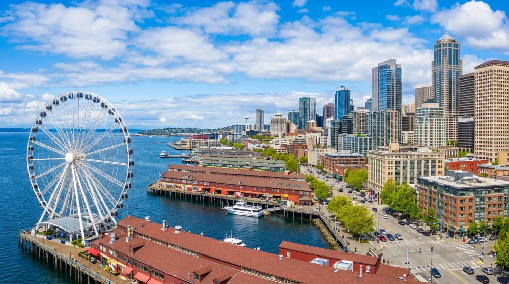 Seattle great wheel what to see