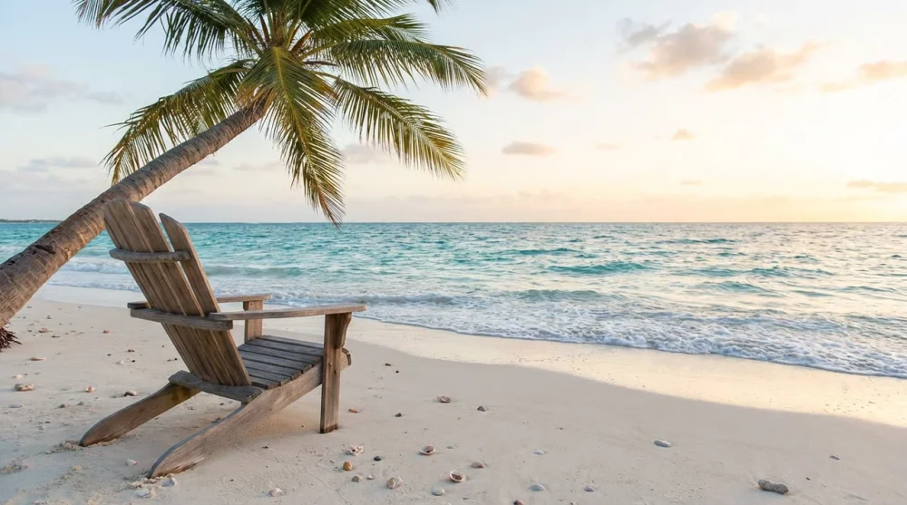 Soft white sand turquoise water florida keys