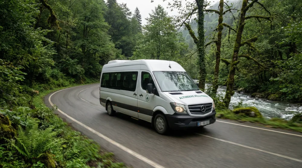 Sumela manastiri otopark servis