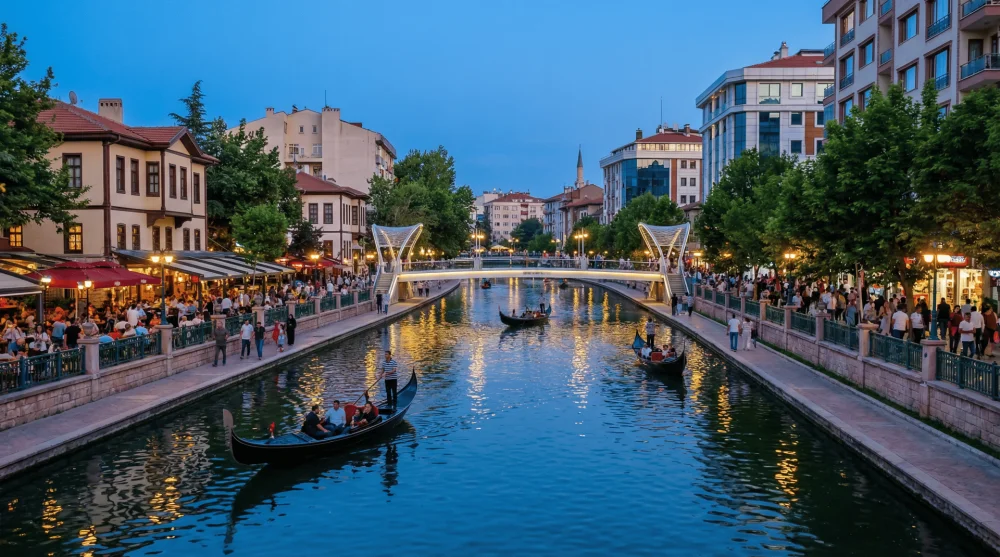 Eskişehir İlçeleri Haritası: Merkez ve Turistik Bölgeler