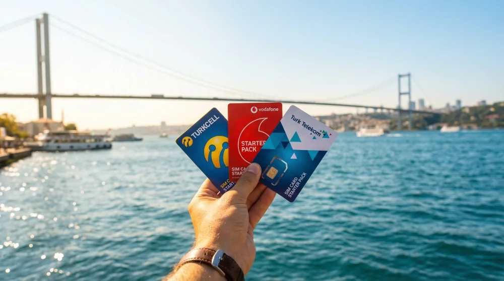 Best SIM Card for Tourists in Turkey 2026: Turkcell vs Vodafone vs Turk Telekom
