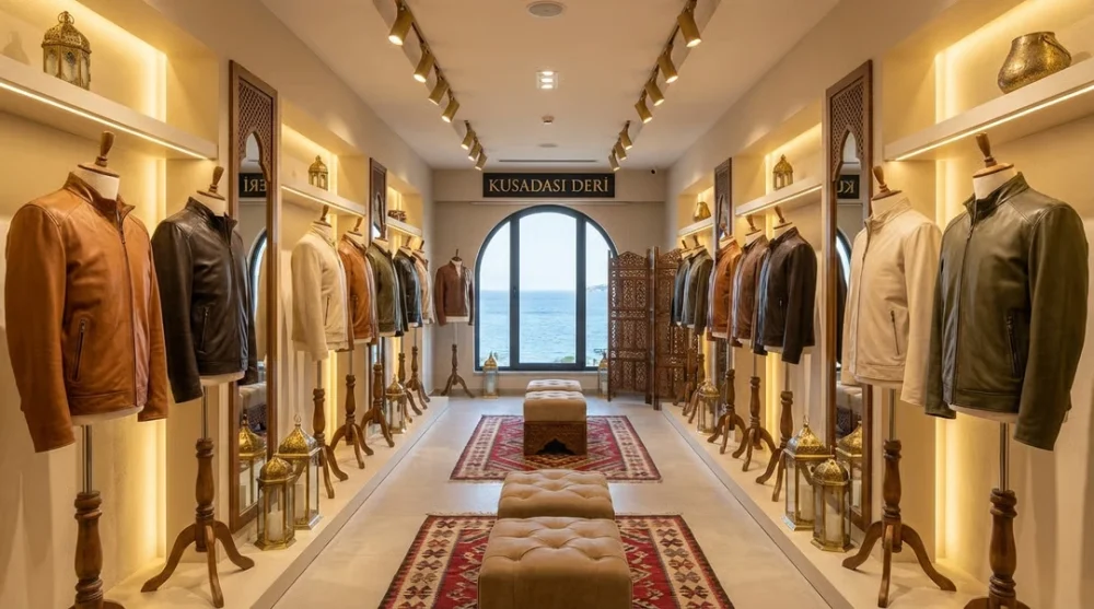Turkish leather jackets kusadasi