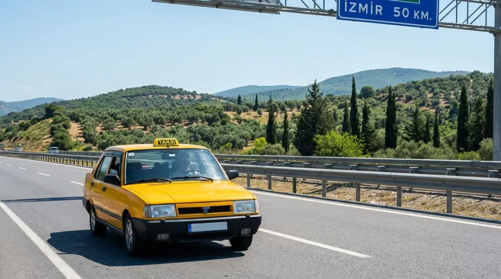 Yellow taxi fare izmir airport to kusadasi