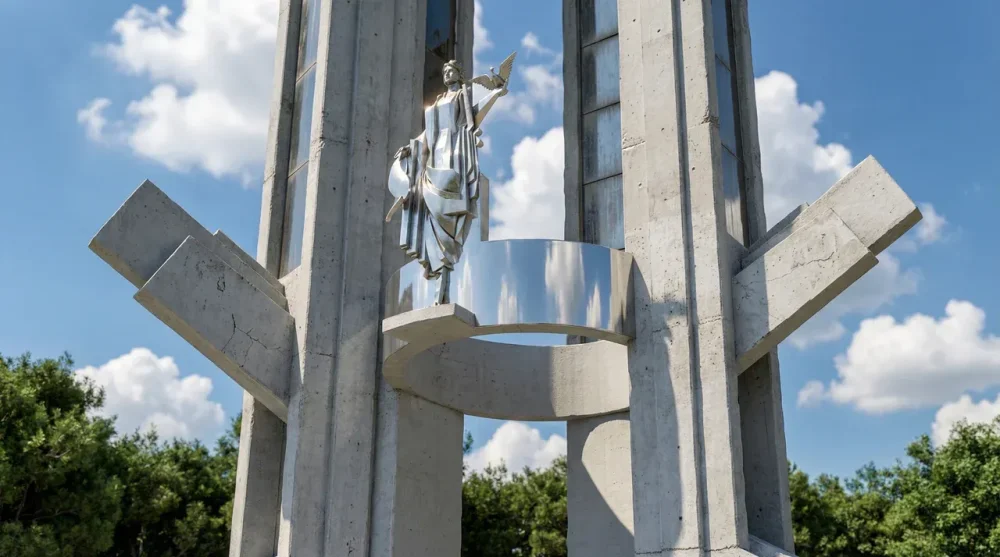 Lozan aniti genc kiz figuru